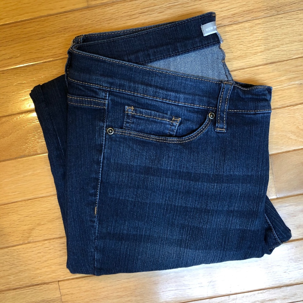 New York & Company Slim Straight Jeans